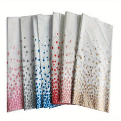 Small Dots Disposable Tablecloth PEVA Thick Waterproof