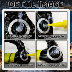 6pcs Inflatable Pirate Balloon Swords for Pirate Cosplay & Parties