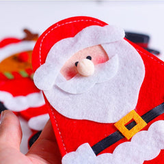 Christmas Cutlery Bag Set Home Decor Accessories