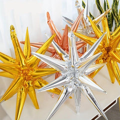 5pcs Star Aluminum Film Balloon Room Decor