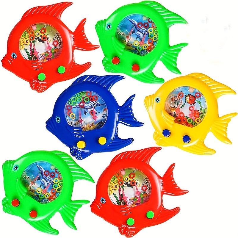 2pcs Throw & Toss Water Handheld Game Retro Mini Pocket Travel Toys