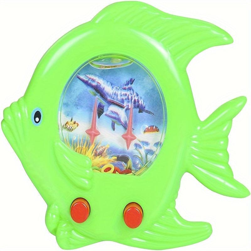 2pcs Throw & Toss Water Handheld Game Retro Mini Pocket Travel Toys