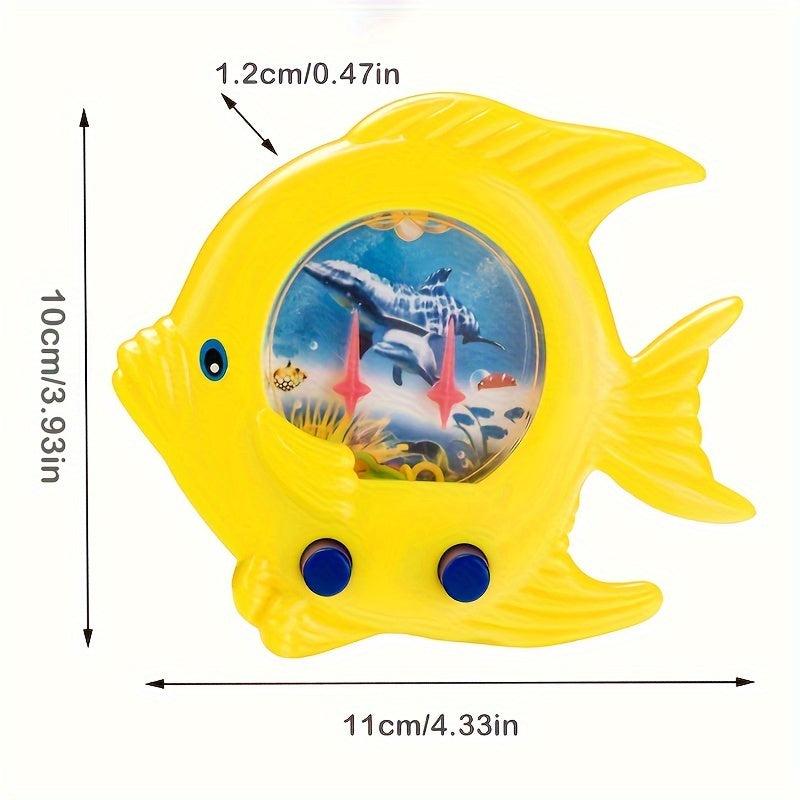 2pcs Throw & Toss Water Handheld Game Retro Mini Pocket Travel Toys
