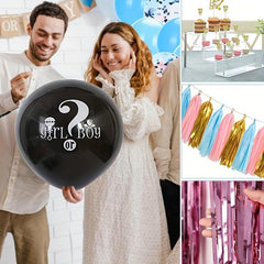 105pcs Gender Reveal Set w/ Accessories for Party Decoration Supplies