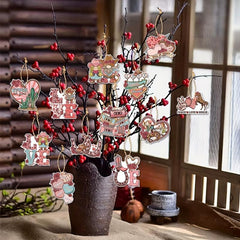 Cowboy Themed Hanging Ornaments Decoration