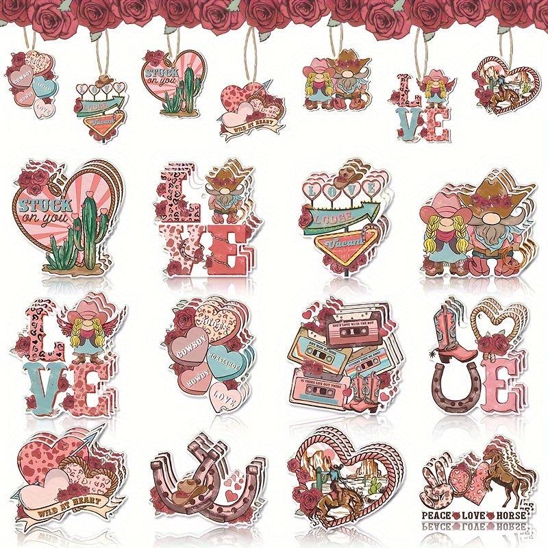 Cowboy Themed Hanging Ornaments Decoration