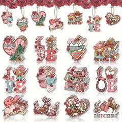 Cowboy Themed Hanging Ornaments Decoration