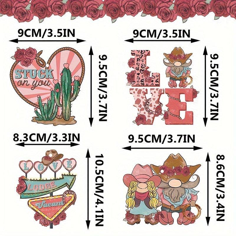 Cowboy Themed Hanging Ornaments Decoration