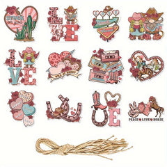 Cowboy Themed Hanging Ornaments Decoration