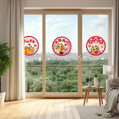 Year Of The Dragon Glass Door Prevention Sticker