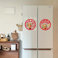 Year Of The Dragon Glass Door Prevention Sticker
