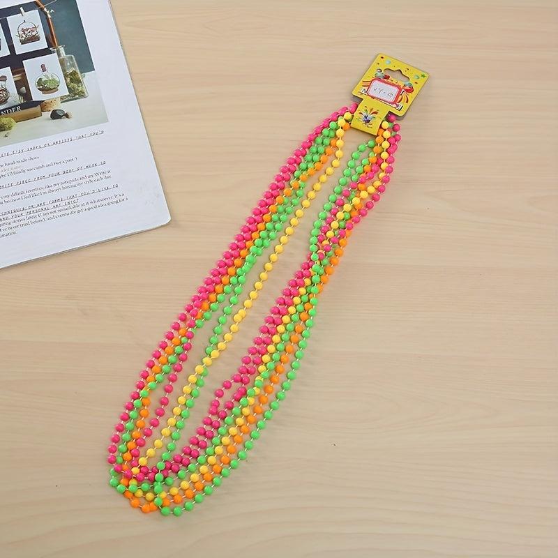 Round Bead Chain Party Wedding Decoration Christmas Necklace