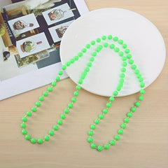 Round Bead Chain Party Wedding Decoration Christmas Necklace