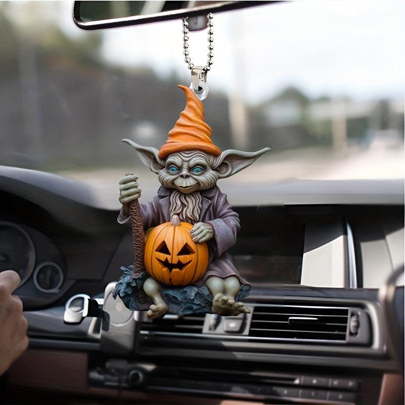 Alien Pumpkin Car Pendant Ornaments for Home Decoration