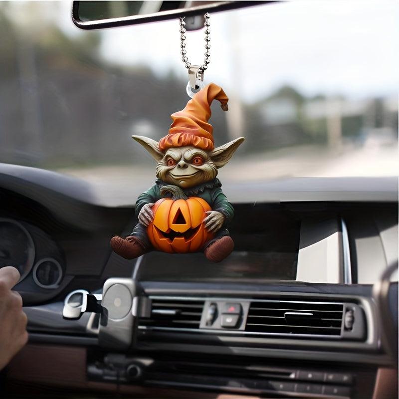 Alien Pumpkin Car Pendant Ornaments for Home Decoration