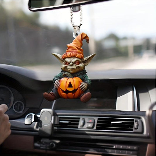Alien Pumpkin Car Pendant Ornaments for Home Decoration