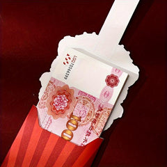 4pcs Lion Head Chinese Red Envelope Lucky Gift Envelope