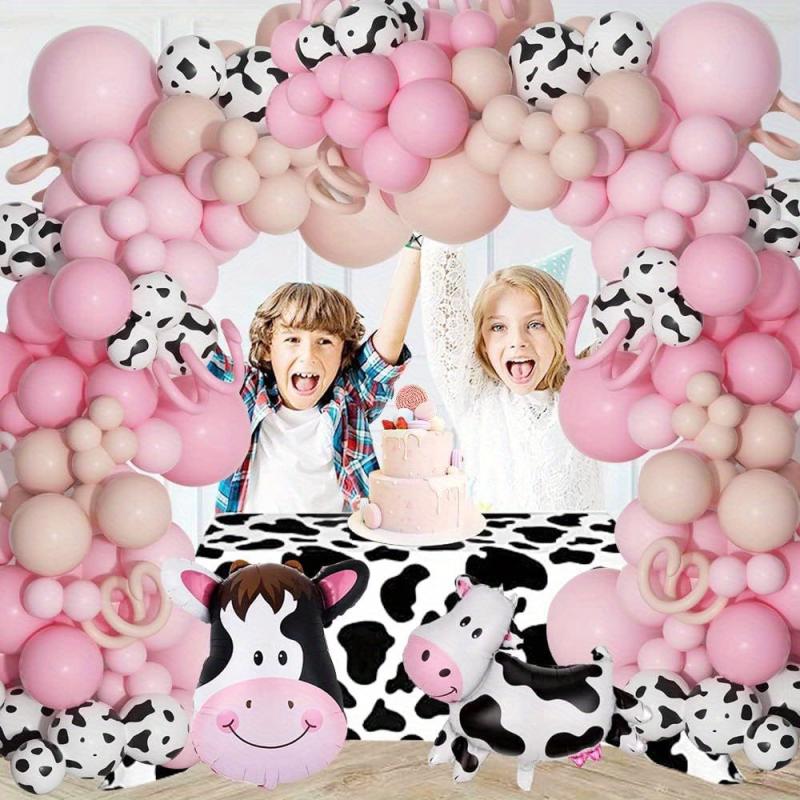 Farm Theme Cow Party Balloons Set