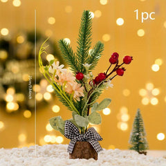 1pc Christmas Tree Decorations Simulation Xmas Ornament