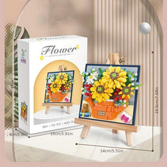 48pcs Building Toys For 14 Years Old Yellow Building Blocks Puzzle Indoor Sunshi