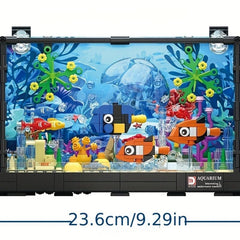 Fish Building Blocks Aquarium Building Blocks Toys Ocean Series