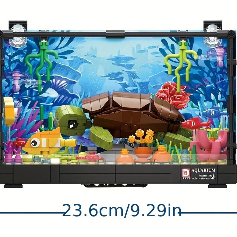 Fish Building Blocks Aquarium Building Blocks Toys Ocean Series