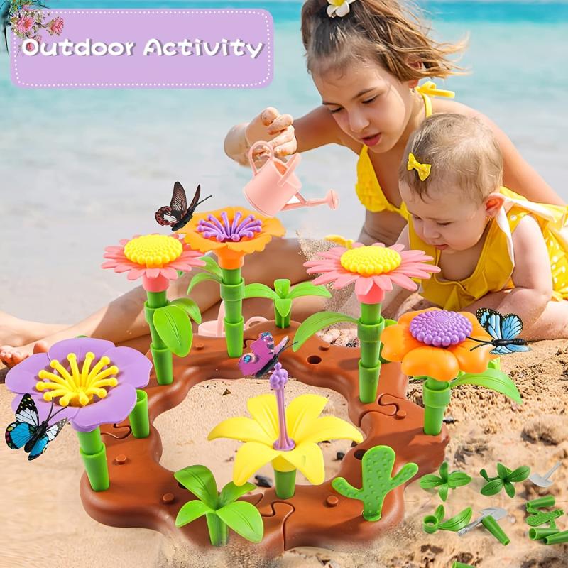 Flower Garden Building Toy for Girls 4-6 Years Old - STEM Educational Activity