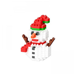 Santa Puzzle Building Blocks Christmas Gift