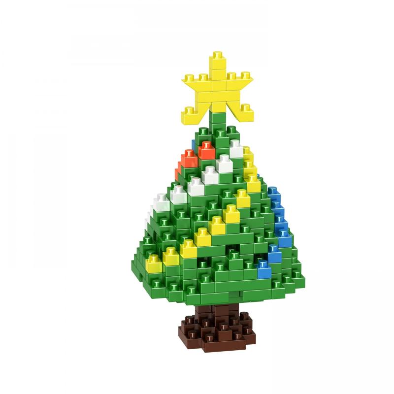 Santa Puzzle Building Blocks Christmas Gift