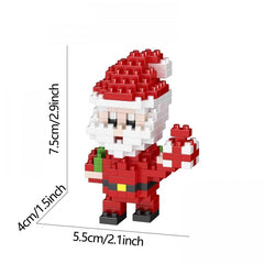 Santa Puzzle Building Blocks Christmas Gift