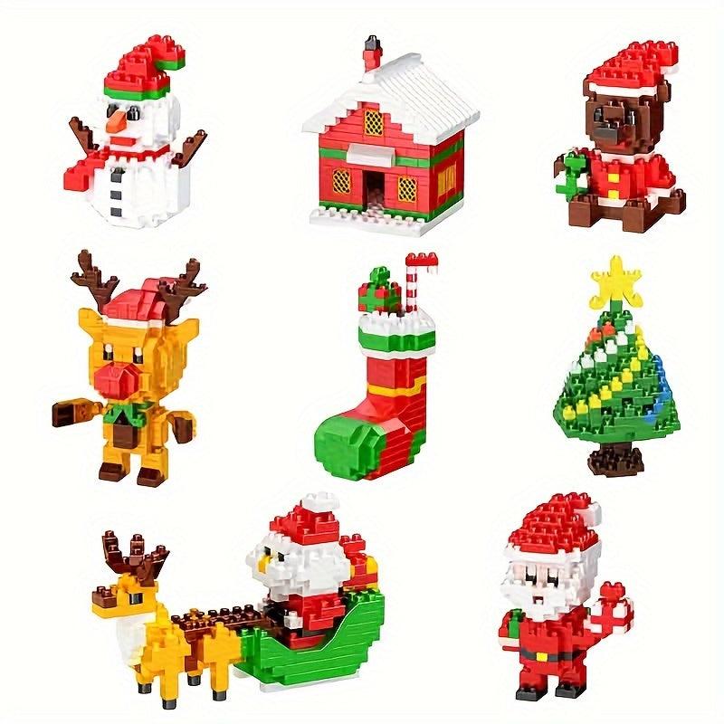 Santa Puzzle Building Blocks Christmas Gift