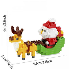 Santa Puzzle Building Blocks Christmas Gift