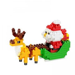 Santa Puzzle Building Blocks Christmas Gift