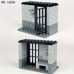 Prison Cell Building Blocks Toy Set