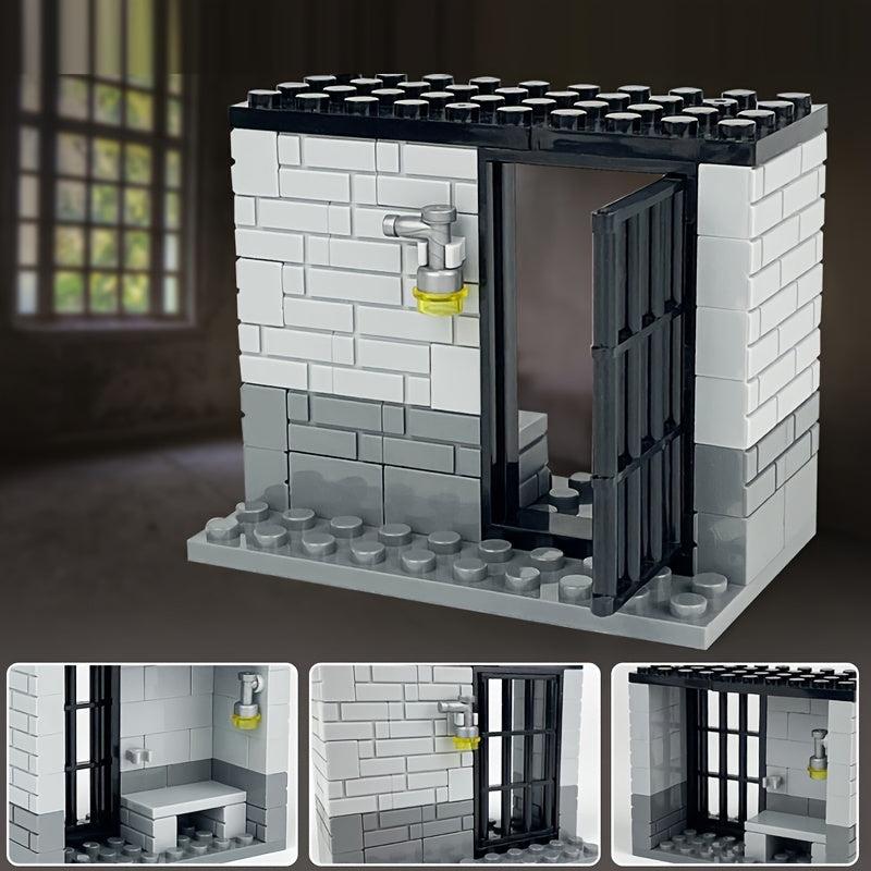 Prison Cell Building Blocks Toy Set
