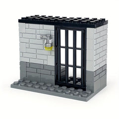 Prison Cell Building Blocks Toy Set