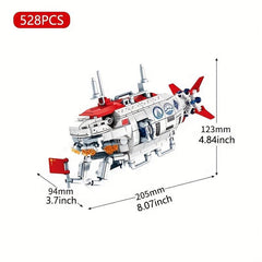DIY Submarine Building Blocks Science Research Kit