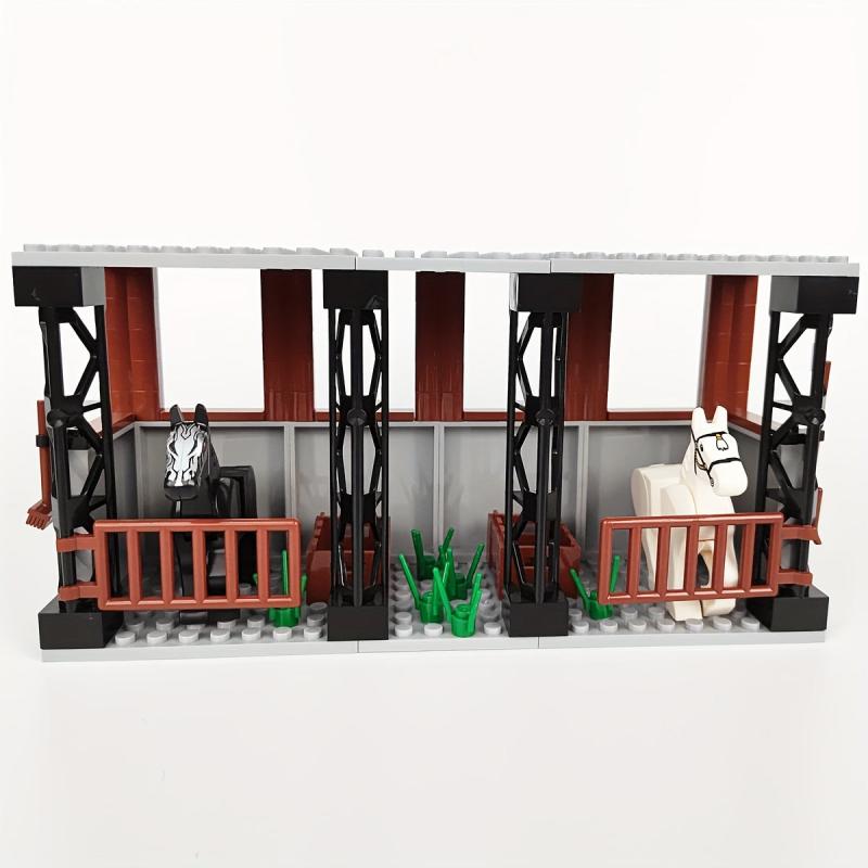 Farm Series Stable Set Gift Building Block Combination