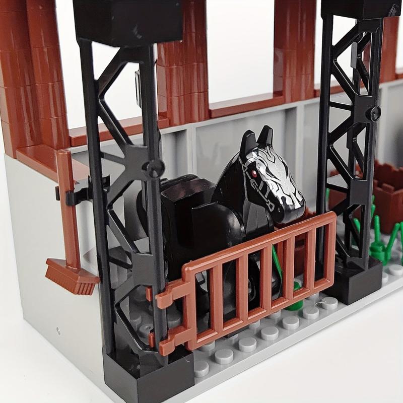 Farm Series Stable Set Gift Building Block Combination