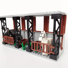 Farm Series Stable Set Gift Building Block Combination
