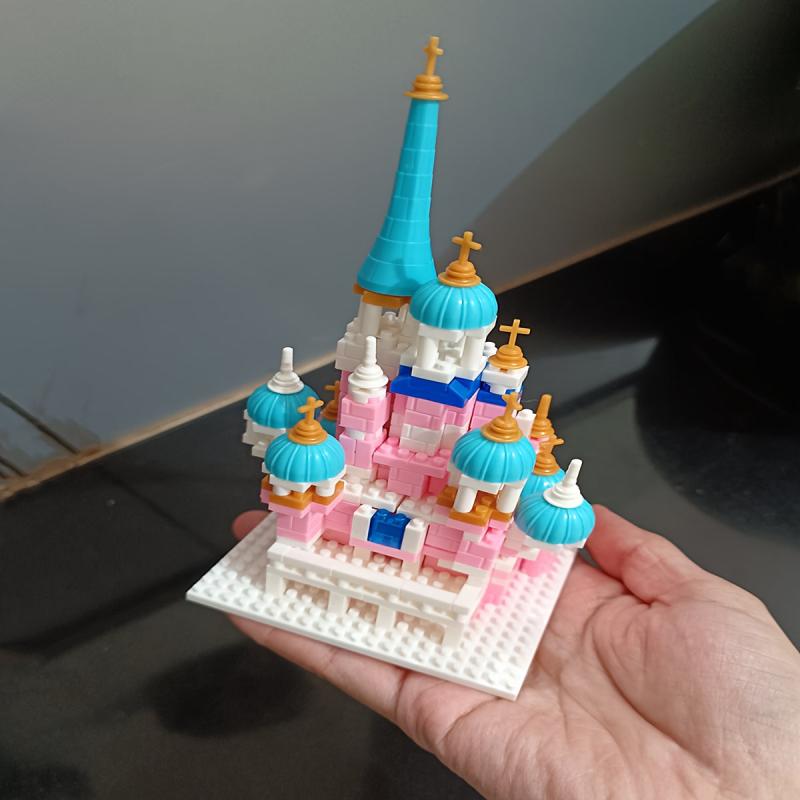 Fantasy Castle Building Blocks Christmas and New Year's
