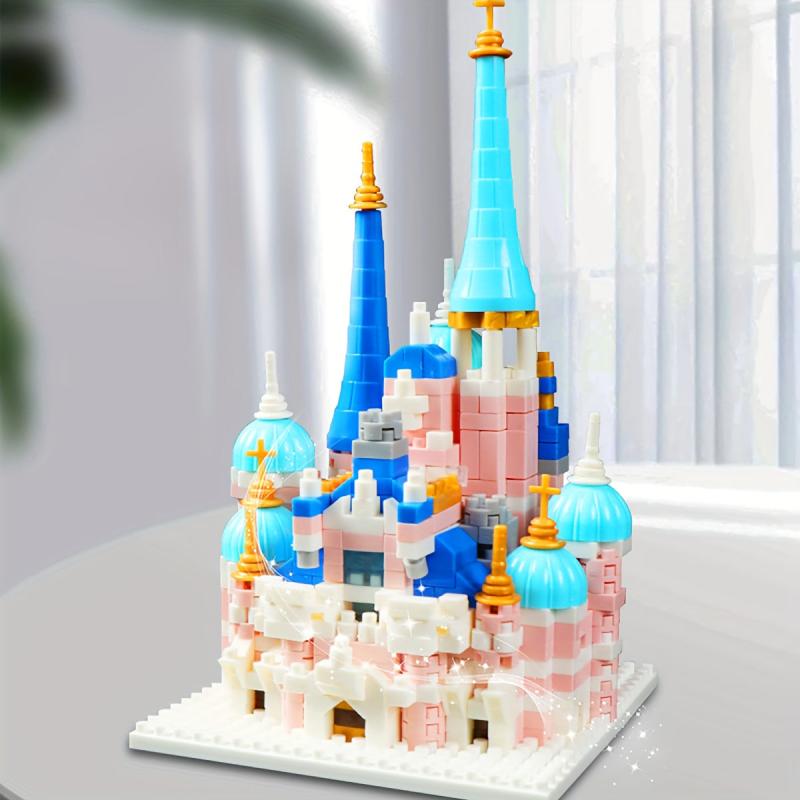 Fantasy Castle Building Blocks Christmas and New Year's