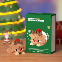 Christmas Building Blocks DIY Educational Toys Gift