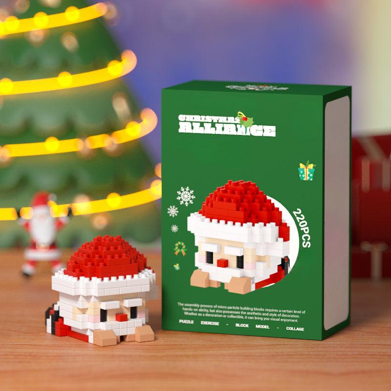 Christmas Building Blocks DIY Educational Toys Gift