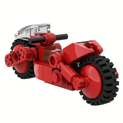 51pcs Motorcycle Building Blocks Movies Lightcycle Model Kits DIY Bricks Toy