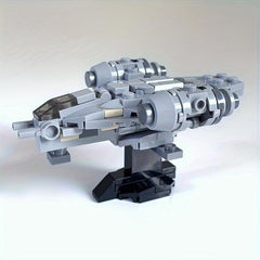 Space Battle Spaceship Building Block Model Creative Toy Ornament