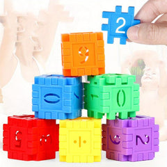 105pcs Building Blocks Set with Storage Bag Educational Toy Skill Development