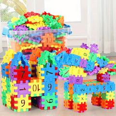 105pcs Building Blocks Set with Storage Bag Educational Toy Skill Development