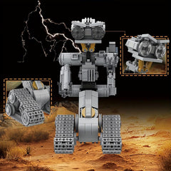 313pcs Military Building Blocks: Astros Robot Set for Kids