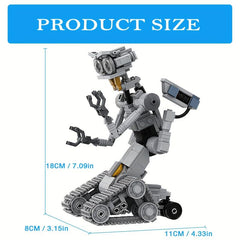 313pcs Military Building Blocks: Astros Robot Set for Kids